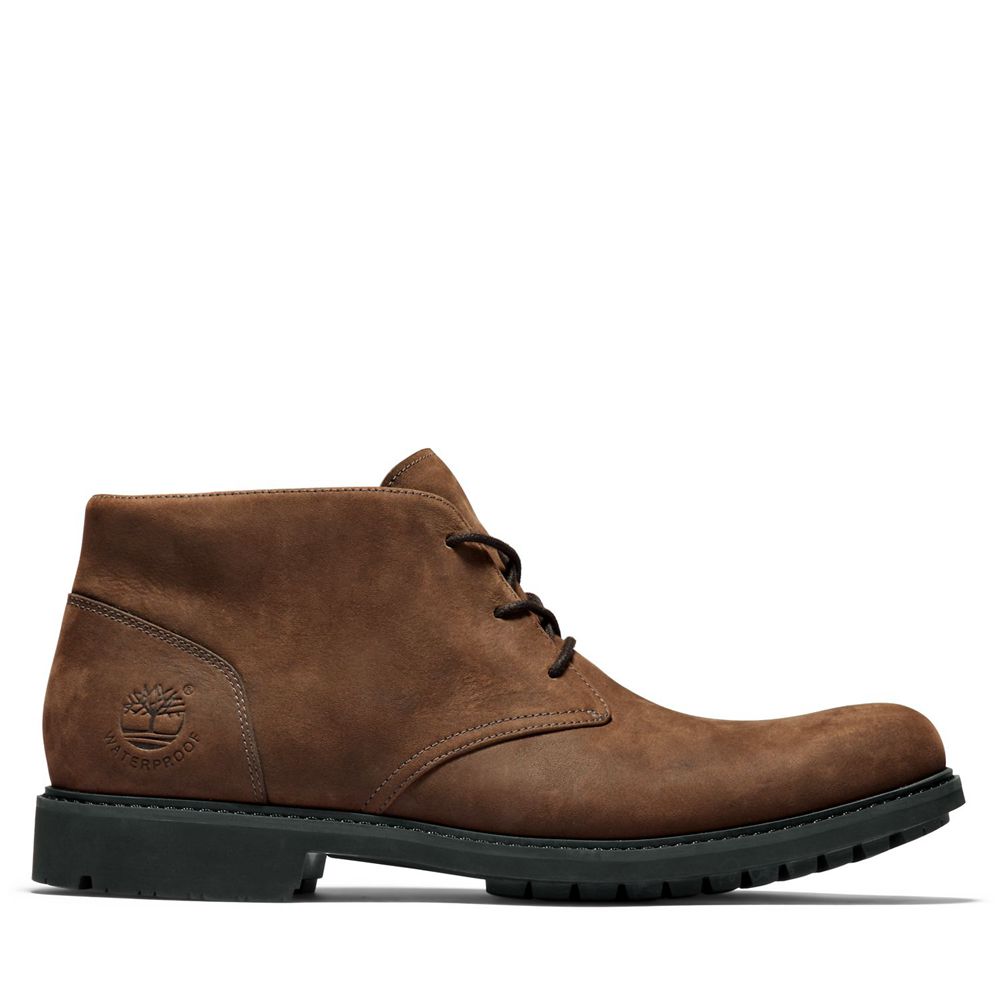 Botas de Seguridad Timberland Argentina Hombre - Stormbuck Waterproof - Marrones - JOQEYC-281